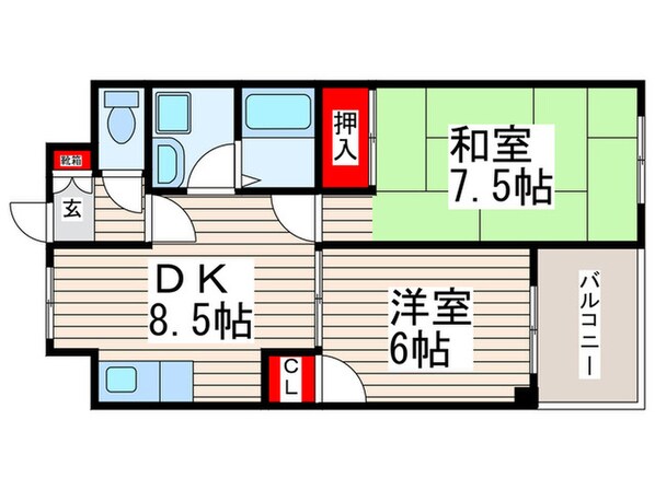 第3吉田ビルの物件間取画像